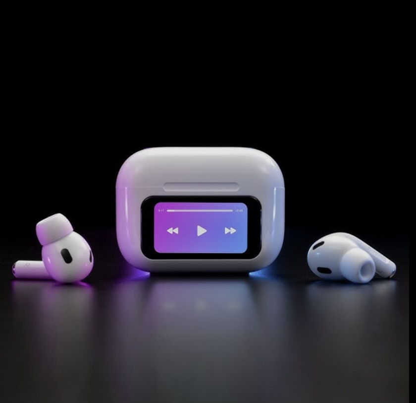 Airpods H2 ANC Touch Screen Display Earbuds